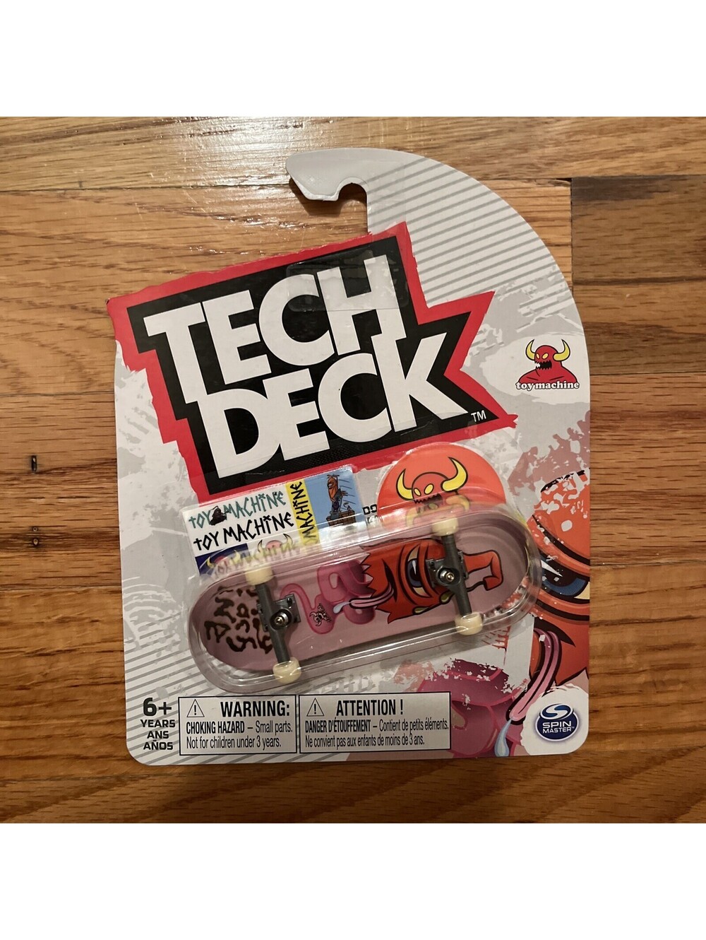 TECH DECK Toy Machine SECT GUTS Fingerboard 2021 Rare One Eye Red Monster